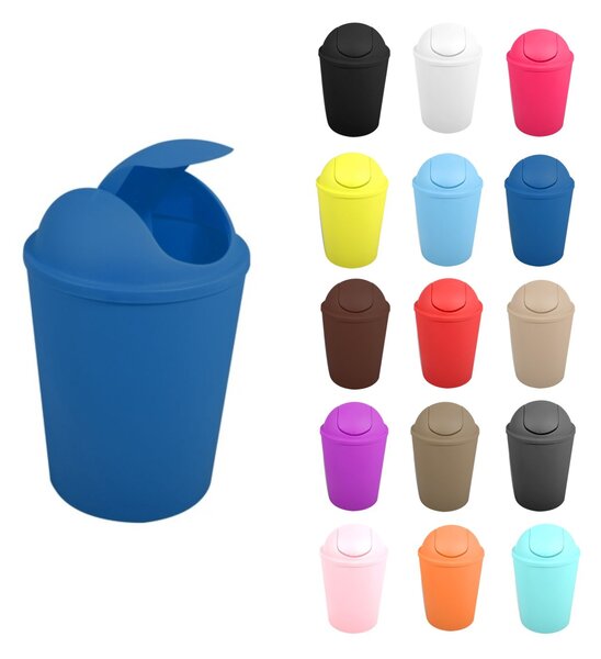 MSV výklopný koš AKO, tmavě modrý, plast, 5,5 L