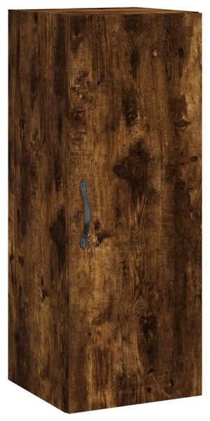 Skříň highboard kouřový dub 34,5 x 34 x 180 cm kompozitní dřevo 3199142