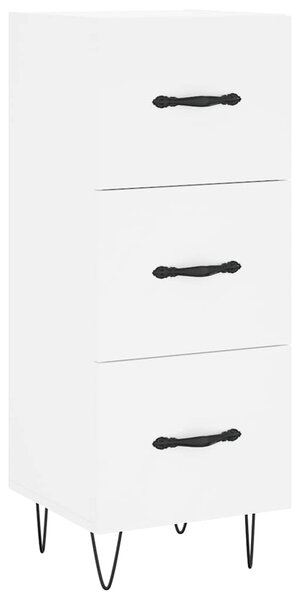 Skříň highboard bílá 34,5 x 34 x 180 cm kompozitní dřevo 3198881