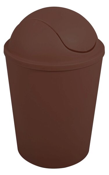 MSV výklopný koš AKO, hnědý, plast, 5,5 L