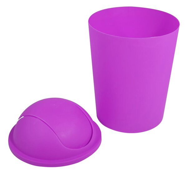 MSV výklopný koš AKO, fialový, plast, 5,5 L