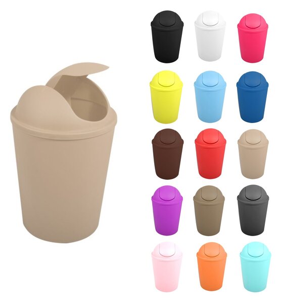 MSV výklopný koš AKO, béžový, plast, 5,5 L