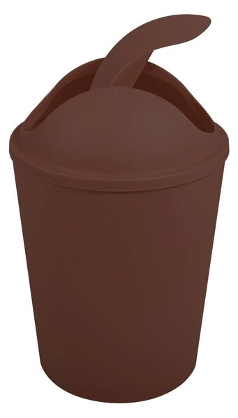 MSV výklopný koš AKO, hnědý, plast, 5,5 L