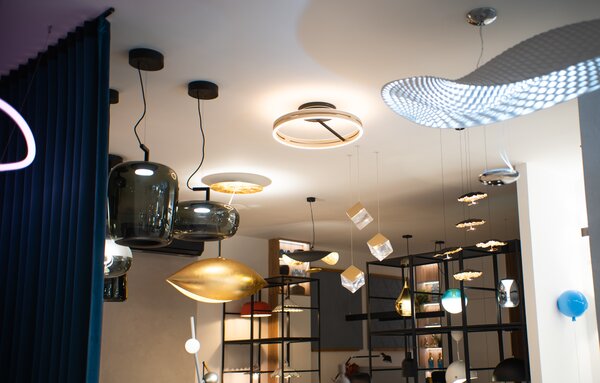 Paul Neuhaus Stropní LED svítidlo PURE Loop, pr.60cm, 7W+30W 2700-5000K, šedá mystic