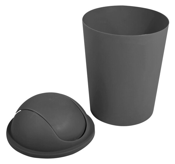 MSV výklopný koš AKO, šedý, plast, 5,5 L