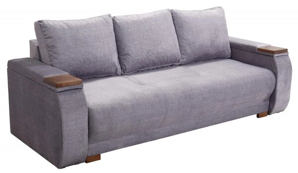 Pohovka Nike, tm. šedá (AN 6550/pol. 6548/natura)
