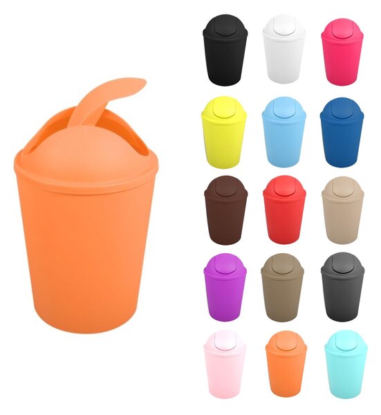 MSV výklopný koš AKO, oranžový, plast, 5,5 L