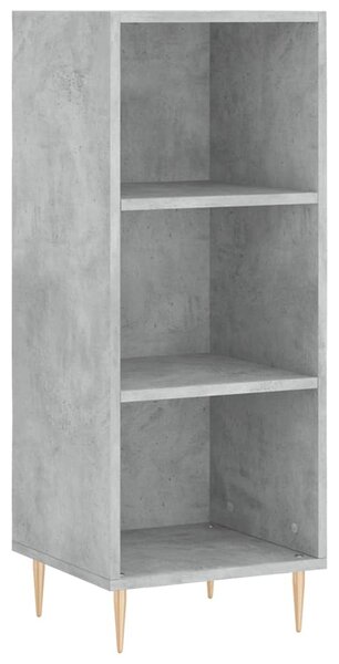 Skříň highboard betonově šedá 34,5x34x180 cm kompozitní dřevo 3198973