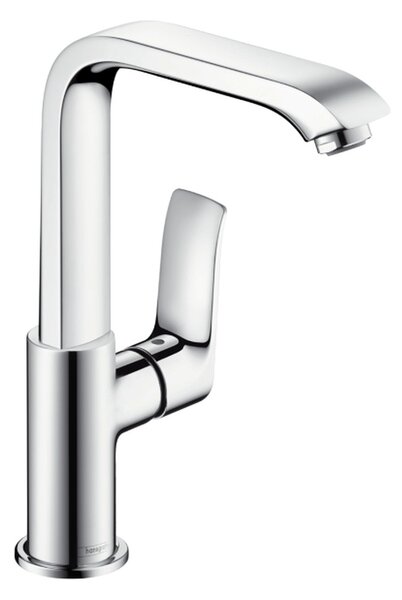 Hansgrohe Metris Páková umyvadlová baterie 230 s odtokovou soupravou Push-Open, chrom 31187000