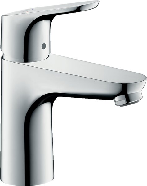 Hansgrohe Focus Páková umyvadlová baterie 100 bez odtokové soupravy, chrom 31517000