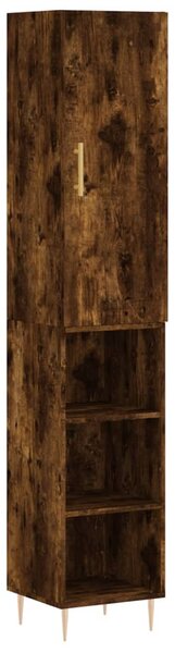 Skříň highboard kouřový dub 34,5 x 34 x 180 cm kompozitní dřevo 3198974