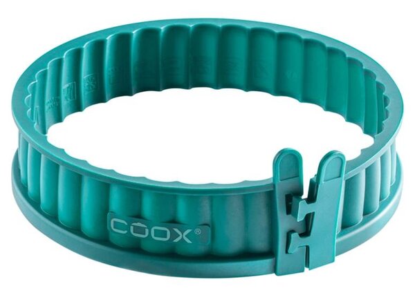Coox Silikonová forma na koláč se skleněným dnem, Ø 18 cm (zelená) (100386553004)