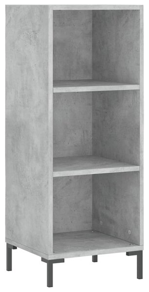 Skříň highboard betonově šedá 34,5x34x180 cm kompozitní dřevo 3198981