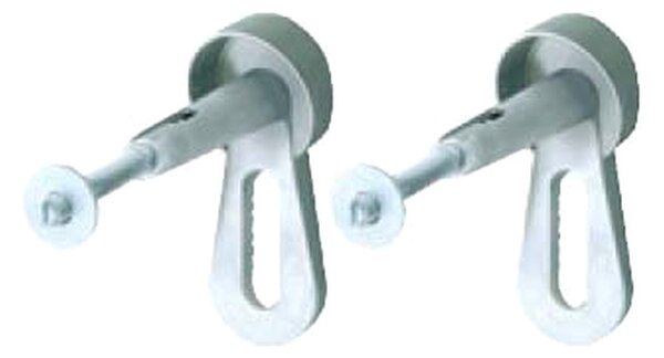 GROHE Rapid SL set 3v1 - Modul pro závěsné WC s tlačítkem a úchyty, stavební výška 1130 mm, chrom 38528/SET + 3855800M
