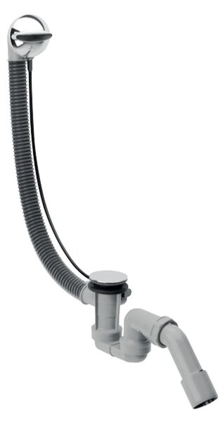 Hansgrohe Flexaplus Úplná sada odtokové a přepadové soupravy pro normální vany, chrom 58143000