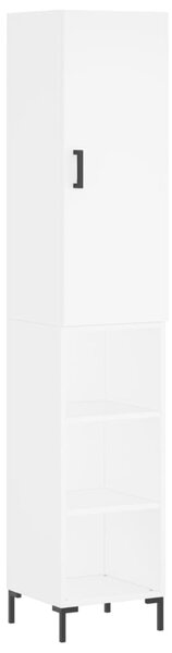 Skříň highboard bílá 34,5 x 34 x 180 cm kompozitní dřevo 3198977