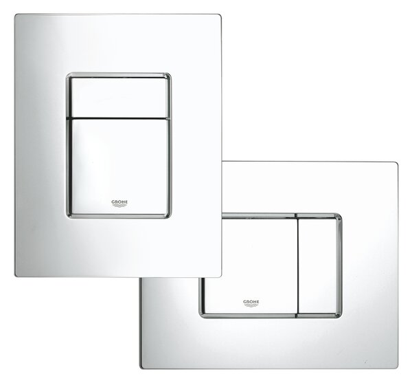 GROHE Rapid SL set 3v1 - Modul pro závěsné WC s tlačítkem a úchyty, stavební výška 1130 mm, chrom 38528/SET + 3855800M