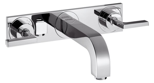 Axor Citterio - Tříotvorová umyvadlová baterie pod omítku, chrom 39316000
