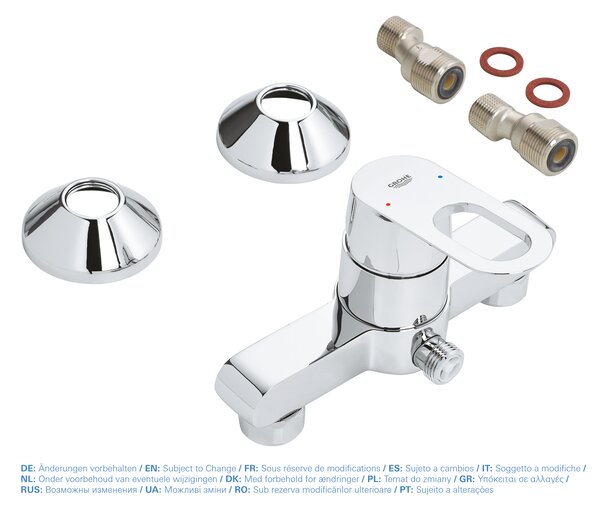 GROHE BauLoop - Páková sprchová baterie, DN 15, Chrom 23340000