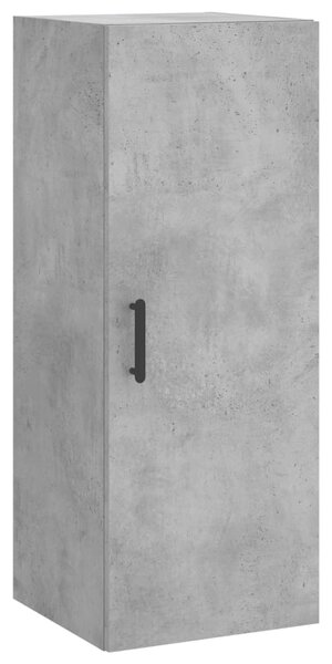Skříň highboard betonově šedá 34,5x34x180 cm kompozitní dřevo 3198989