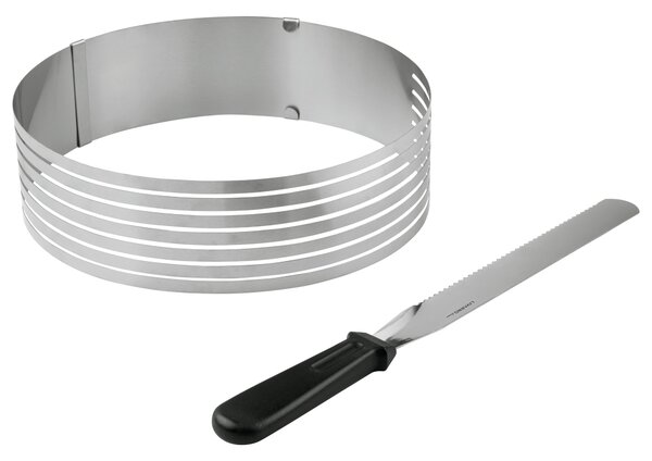 Livarno home Lopatka na dort z nerezové oceli / Pomůcka na krájení korpusu dortů (pomůcka na krájení korpusu dortů) (100387175002)