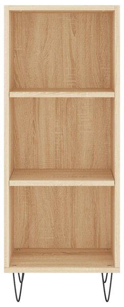 Skříň highboard dub sonoma 34,5 x 34 x 180 cm kompozitní dřevo 3199012