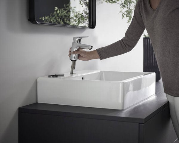 Hansgrohe Logis páková umyvadlová baterie 70 bez odtokové soupravy, chrom 71071000