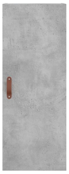 Skříň highboard betonově šedá 34,5x34x180 cm kompozitní dřevo 3199021