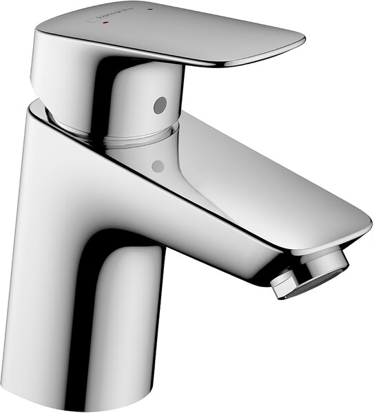 Hansgrohe Logis páková umyvadlová baterie 70 s odtokovou soupravou s táhlem, chrom 71070000