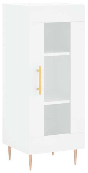 Skříň highboard bílá 34,5 x 34 x 180 cm kompozitní dřevo 3199033