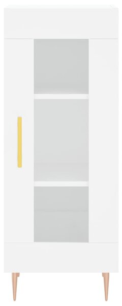 Skříň highboard bílá 34,5 x 34 x 180 cm kompozitní dřevo 3199033