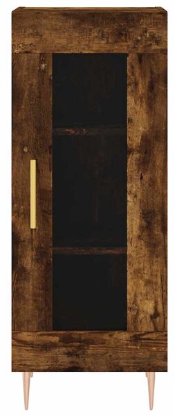 Skříň highboard kouřový dub 34,5 x 34 x 180 cm kompozitní dřevo 3199038