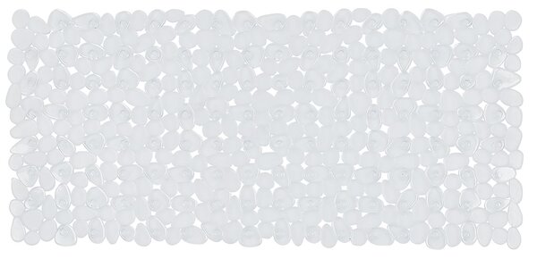 Spirella protiskluzová podložka do vany RIVERSTONE, průhledná, PVC, 75 x 36 cm