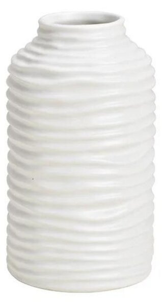Keramická váza Teny bílá 15 cm