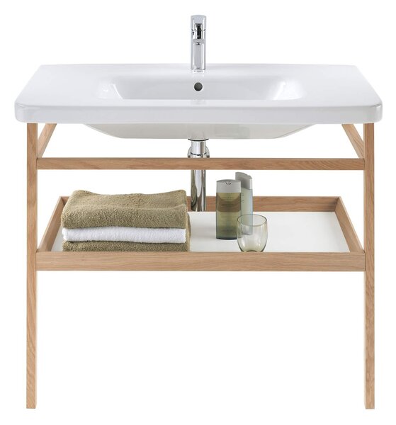Duravit DuraStyle - Umyvadlo do nábytku 800x480 mm, 1 otvor pro baterii propíchnutý, bílá 2320800000