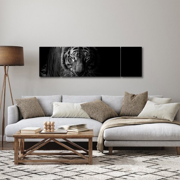 Obraz divokého tygra (170x50 cm)