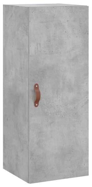 Skříň highboard betonově šedá 34,5x34x180 cm kompozitní dřevo 3199085