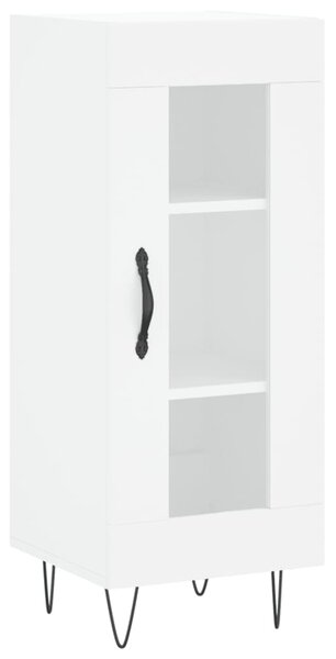 Skříň highboard bílá 34,5 x 34 x 180 cm kompozitní dřevo 3199073