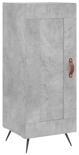 Skříň highboard betonově šedá 34,5x34x180 cm kompozitní dřevo 3199085