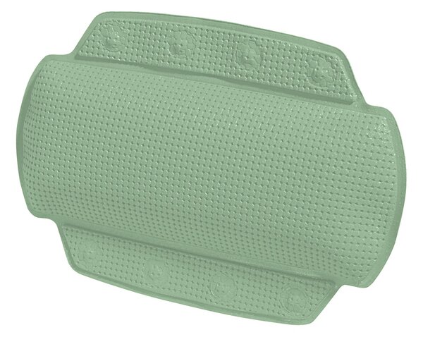Spirella polštář do vany ALASKA, bazalkově zelená, PVC, 32 x 23 cm