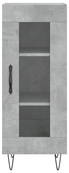 Skříň highboard betonově šedá 34,5x34x180 cm kompozitní dřevo 3199077
