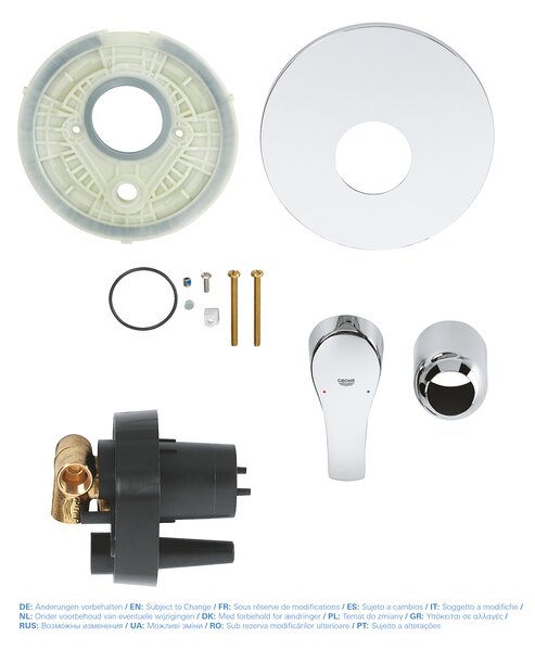 GROHE Eurosmart - Páková sprchová baterie, DN 15, Chrom 33556002