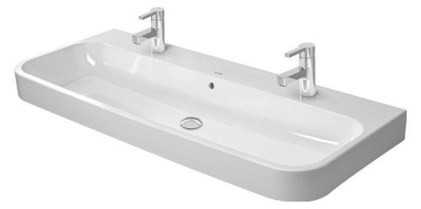 Duravit Happy D.2 - Umyvadlo do nábytku 1200x505 mm, s přepadem, bílá 2318120024