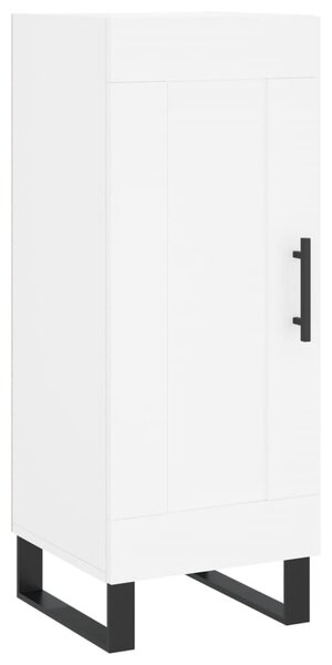 Skříň highboard bílá 34,5 x 34 x 180 cm kompozitní dřevo 3199129