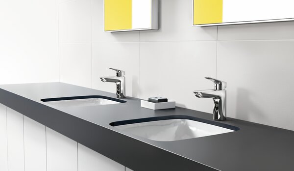 Hansgrohe Logis páková umyvadlová baterie 100 s odtokovou soupravou Push-Open, chrom 71107000