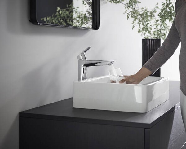 Hansgrohe Logis páková umyvadlová baterie 190 s odtokovou soupravou s táhlem, chrom 71090000