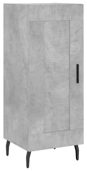 Skříň highboard betonově šedá 34,5x34x180 cm kompozitní dřevo 3199125