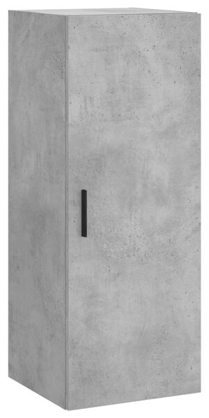 Skříň highboard betonově šedá 34,5x34x180 cm kompozitní dřevo 3199125