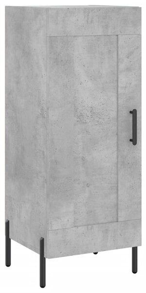 Skříň highboard betonově šedá 34,5x34x180 cm kompozitní dřevo 3199501