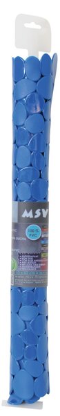 MSV protiskluzová podložka do sprchy GALETS, tmavě modrá, PVC, 53 x 53 cm